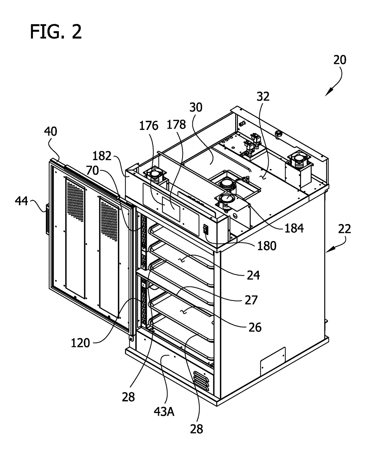 Holding oven