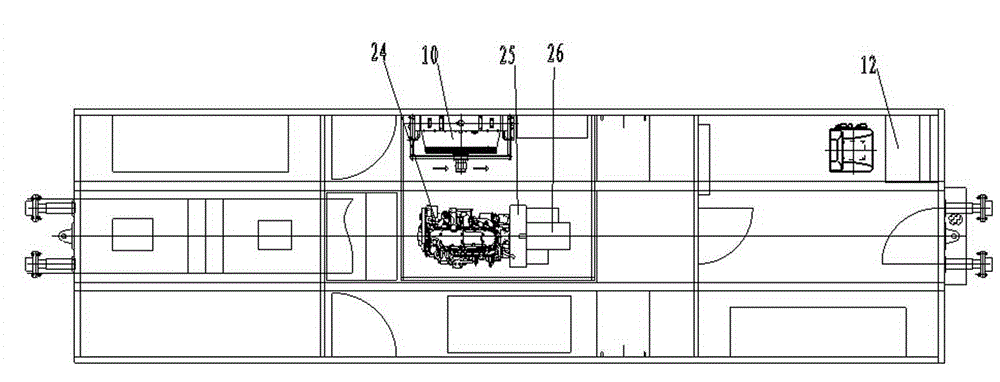 Straddle type single-track operating vehicle with four-wheel-pair structure