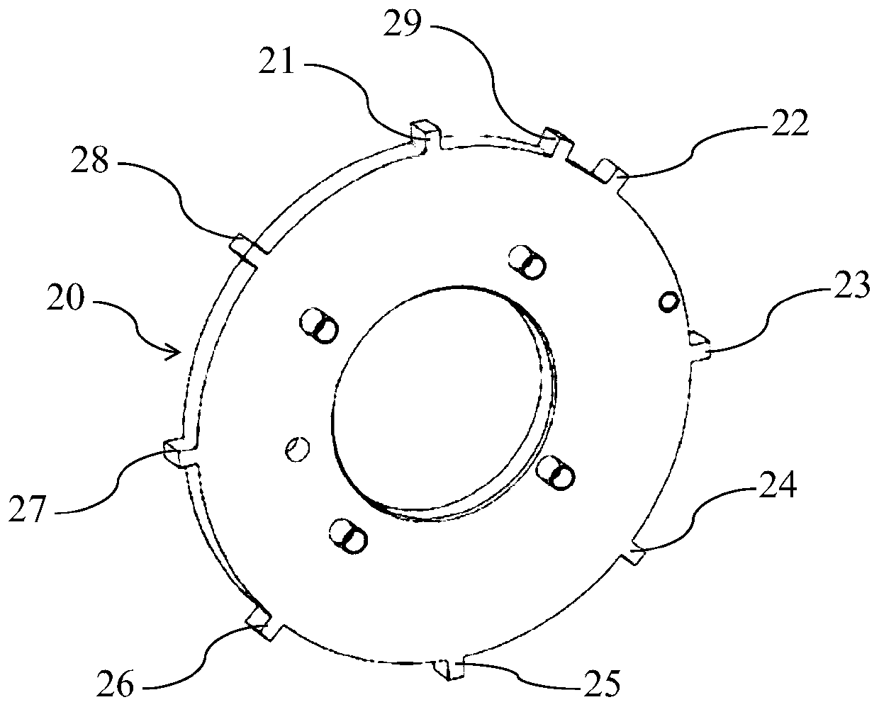 Double-ECU control device for V type engine and control method