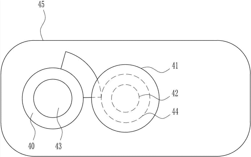 Quantitative fruit particle beverage filling device