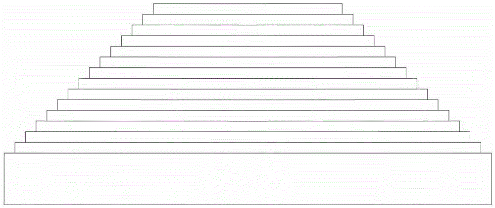 The structure of the pressing wheel assembly of a paper corner protection automatic coiling device