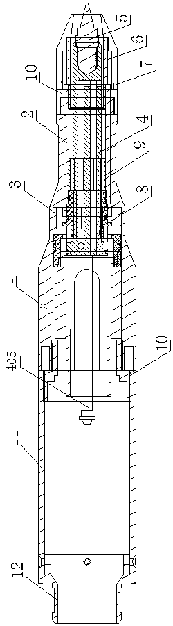 Argon arc welding gun with cooling function and device with argon arc welding gun