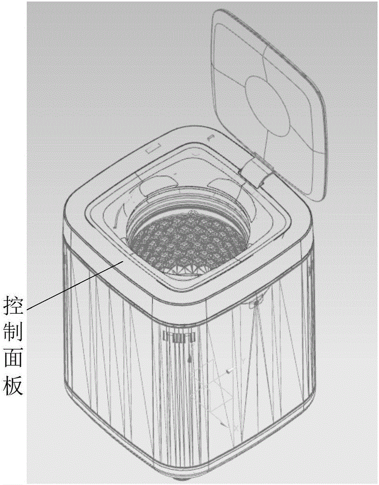 Self-cleaning control method of washing machine and washing machine