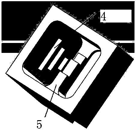 Circularly polarized phased-array antenna unit