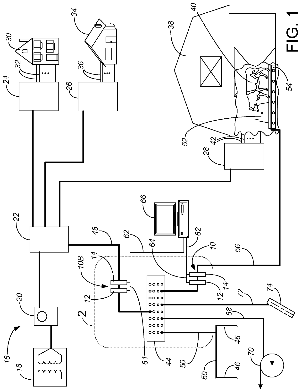 Transient stray voltage detector and system