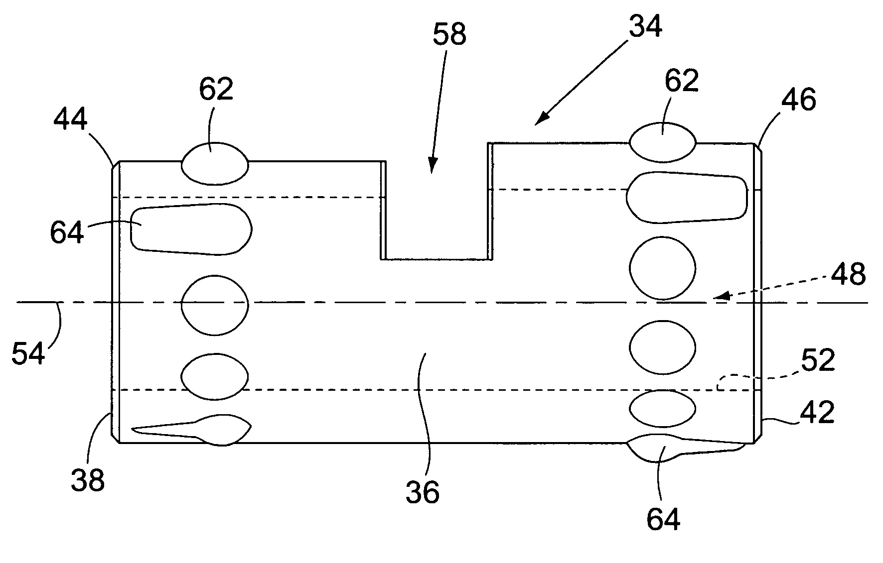 Adjustable spring grounding pin