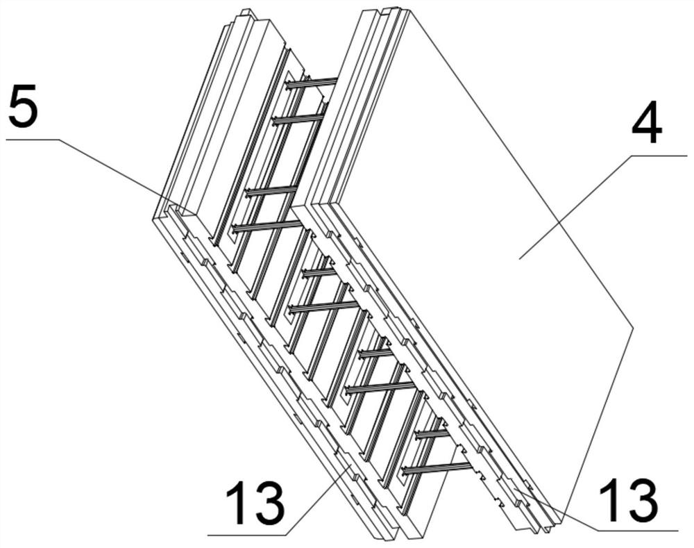 Green energy-saving integrated module with decorative plate