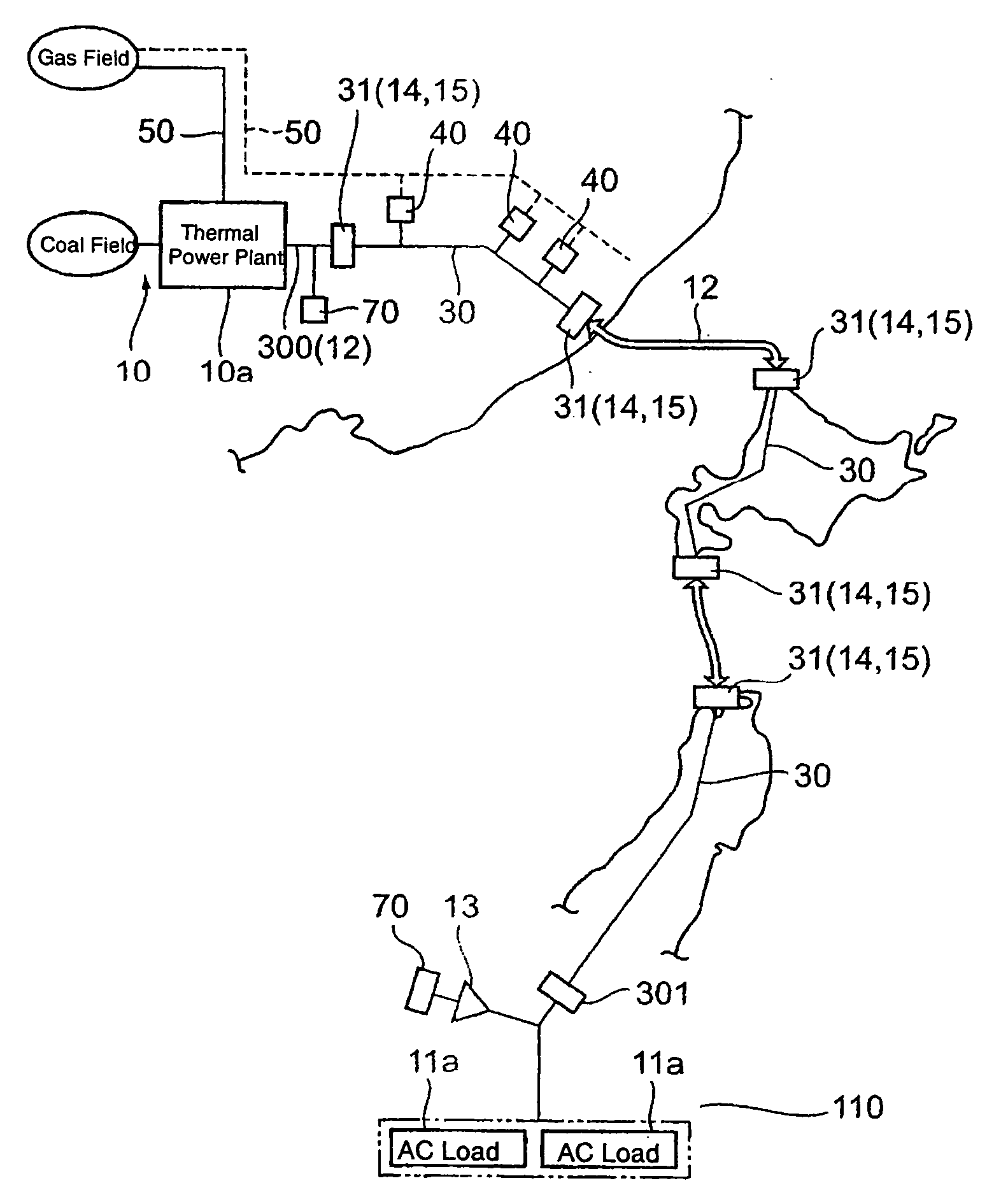 Coal energy utilization system having superconducting power transmission