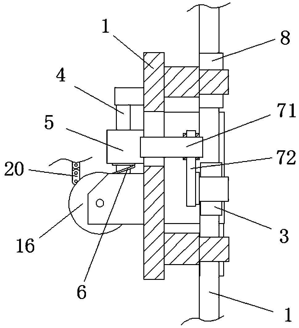 Safety clamp and cargo carrying platform