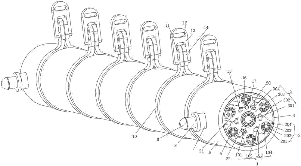 A kind of power cable for municipal garden and its production method