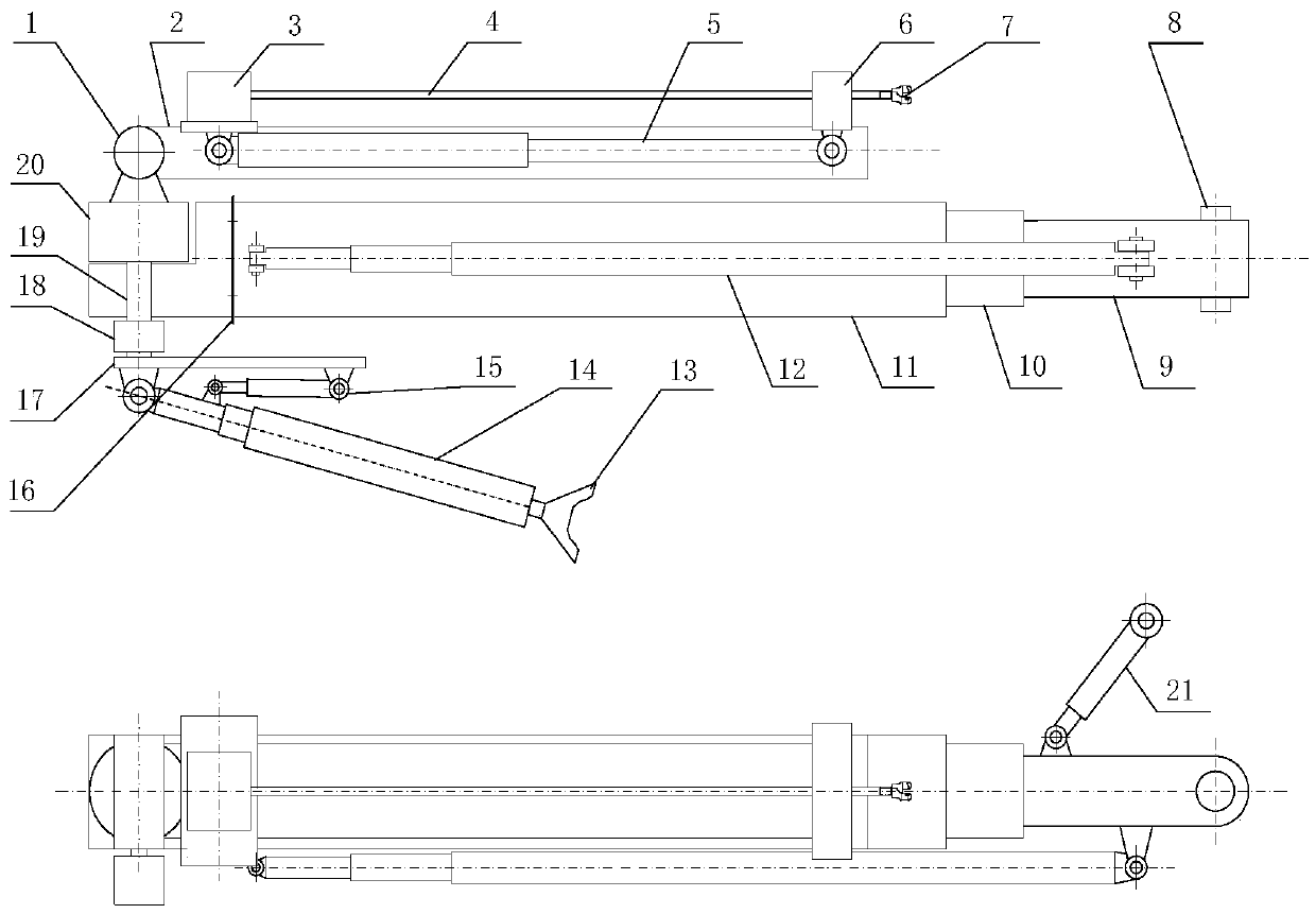 Integrated Drilling Rig for Bolt-while-Driving Drilling