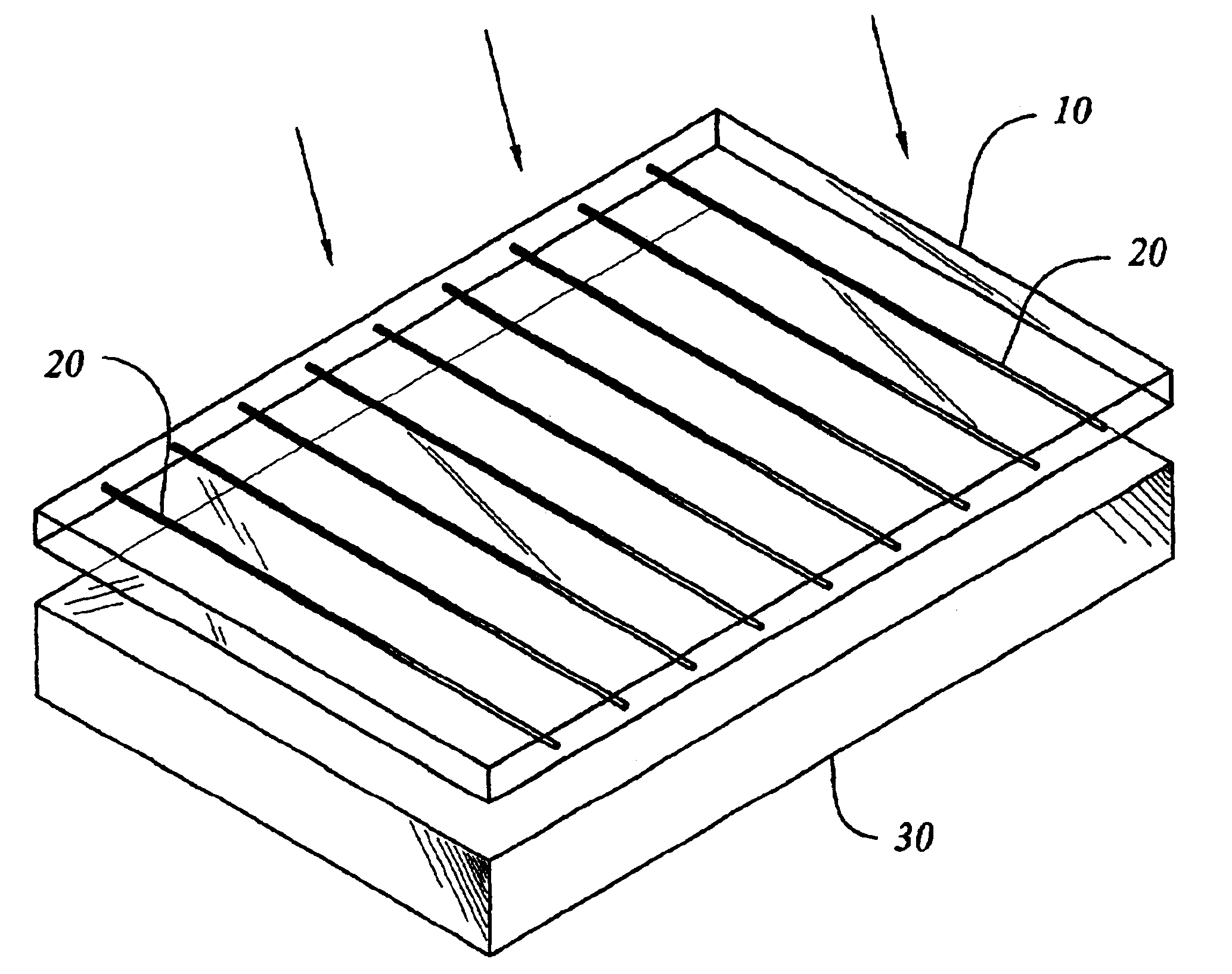 Transparent self-cleaning dust shield