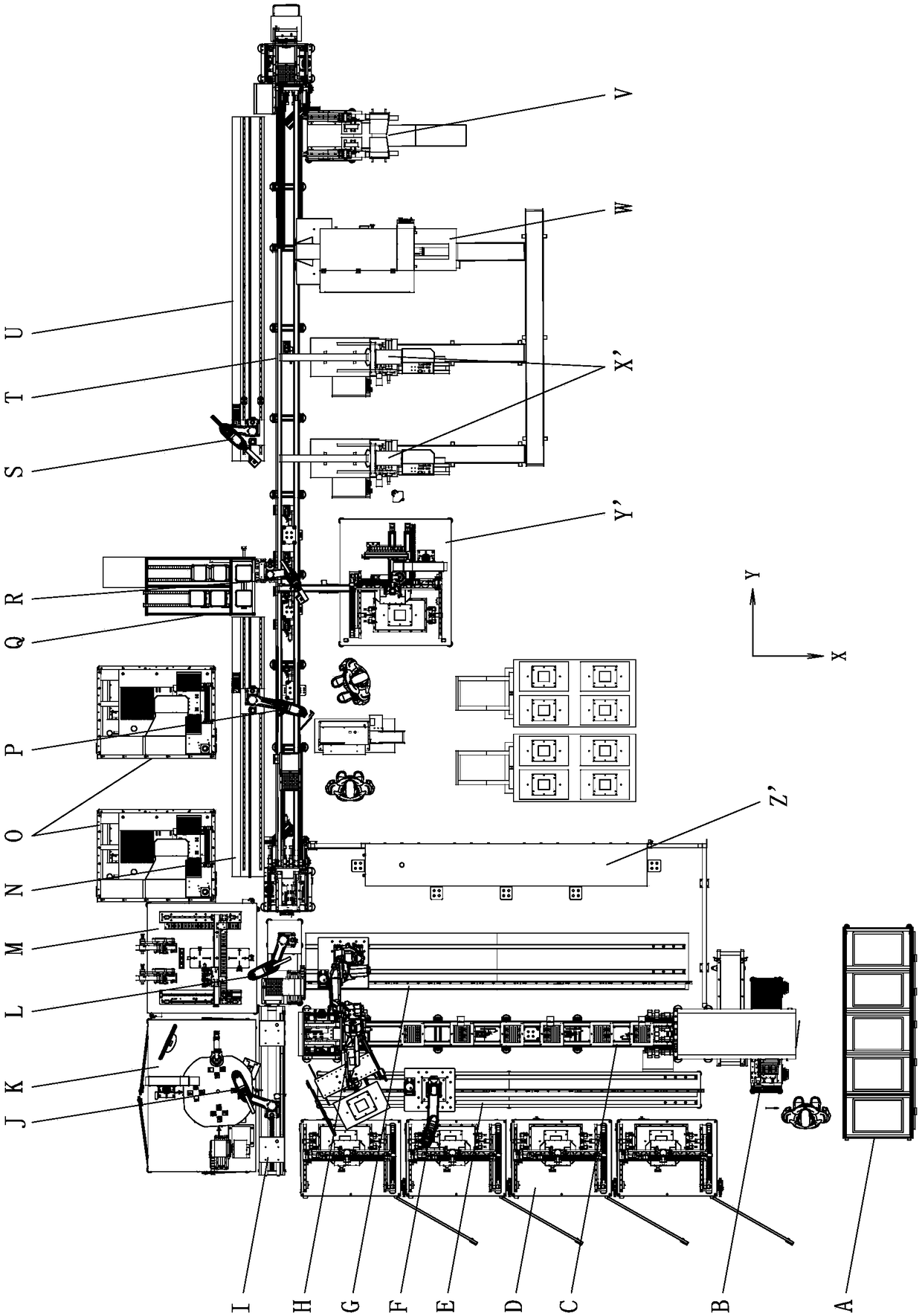 Automatic PCB production line