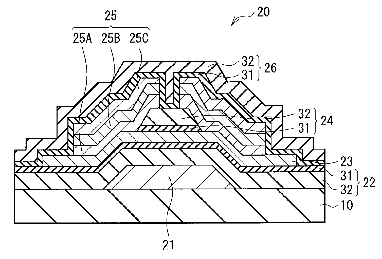 Thin film transistor and display device