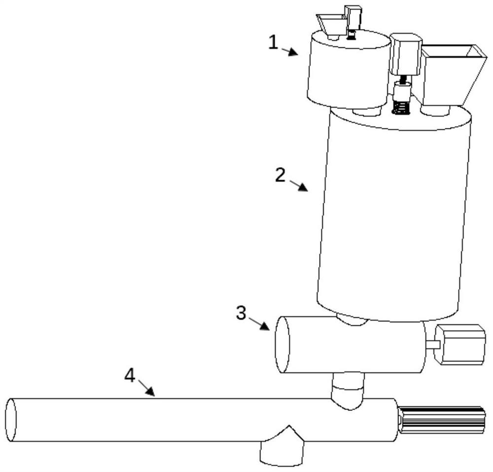 Quantitative intelligent feeding robot for old people to use at home