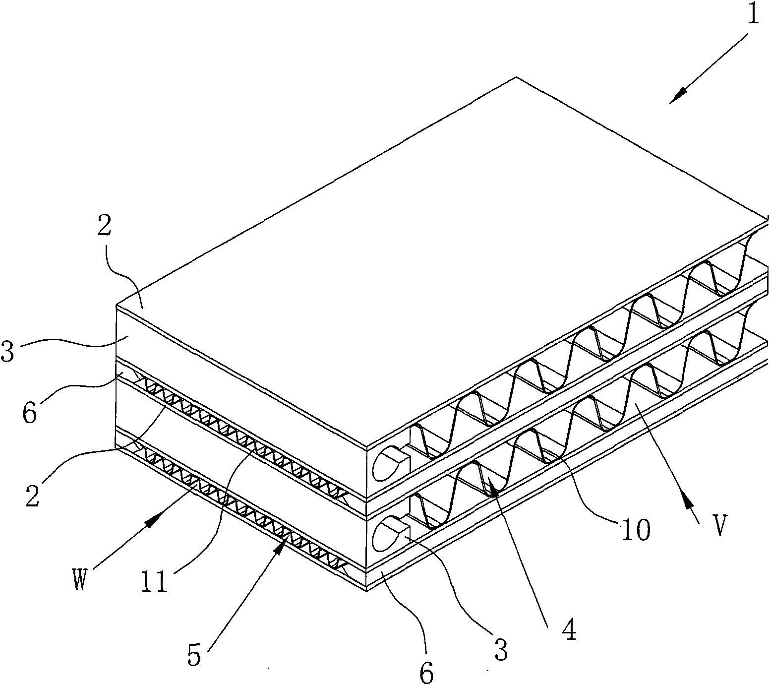 Core of heat exchanger