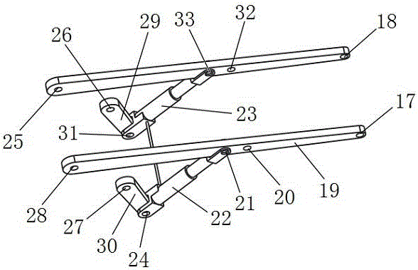 Electro-hydraulic controllable slip wood forklift