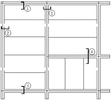 Laminated slab floor system and preparation method based on prestressed floor with truss