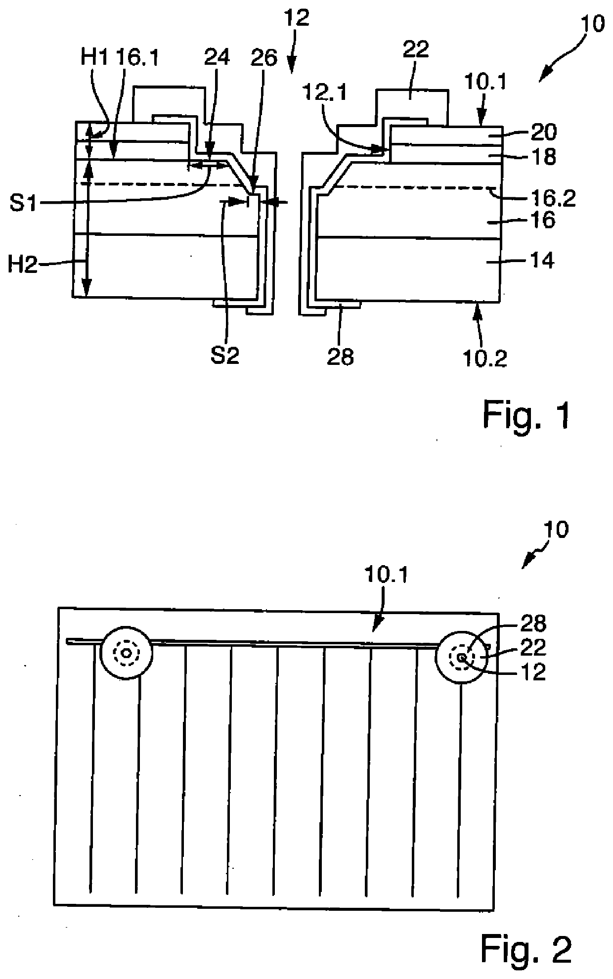 Multi-junction solar cell with back-contacted front side