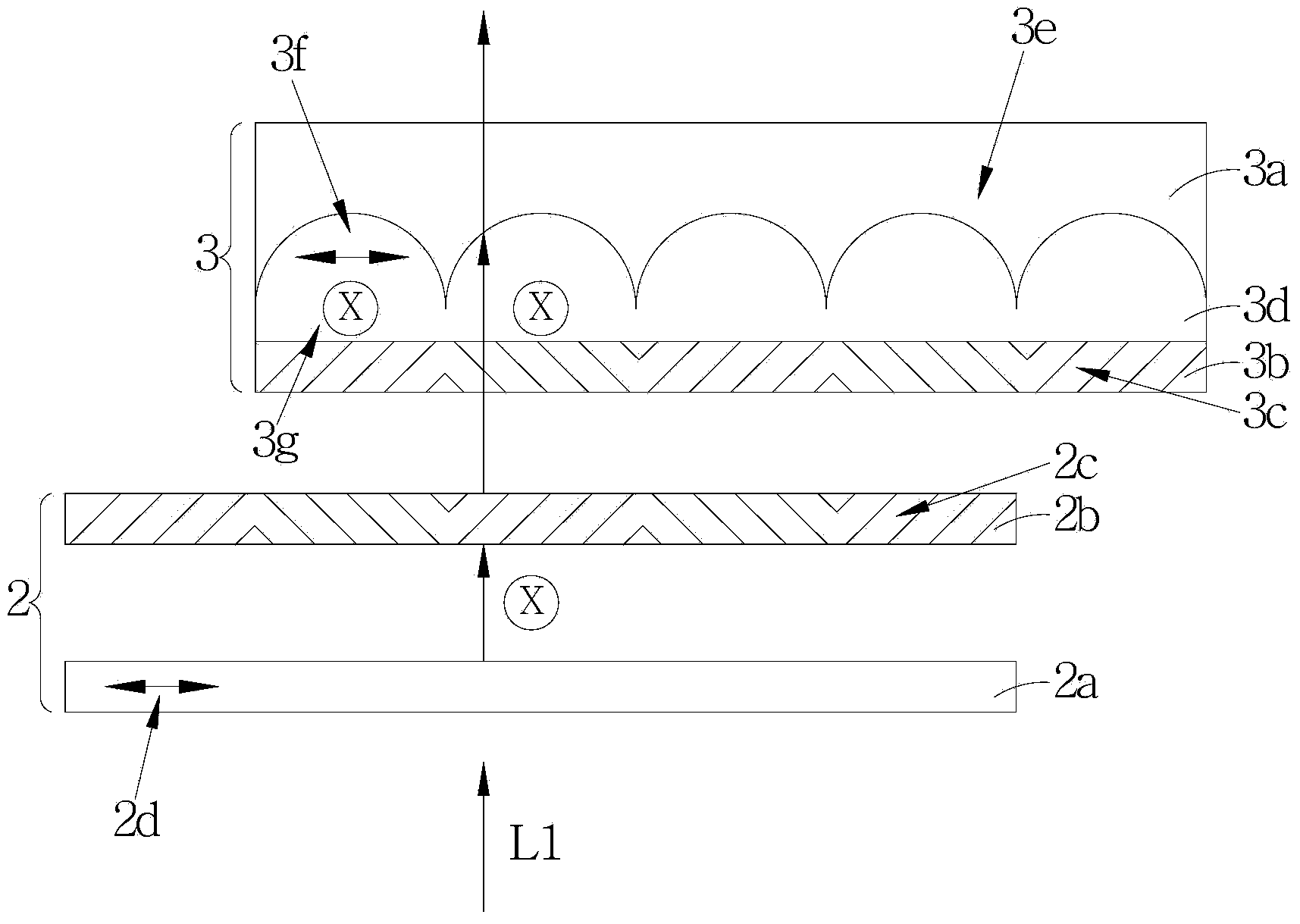 Light switching module