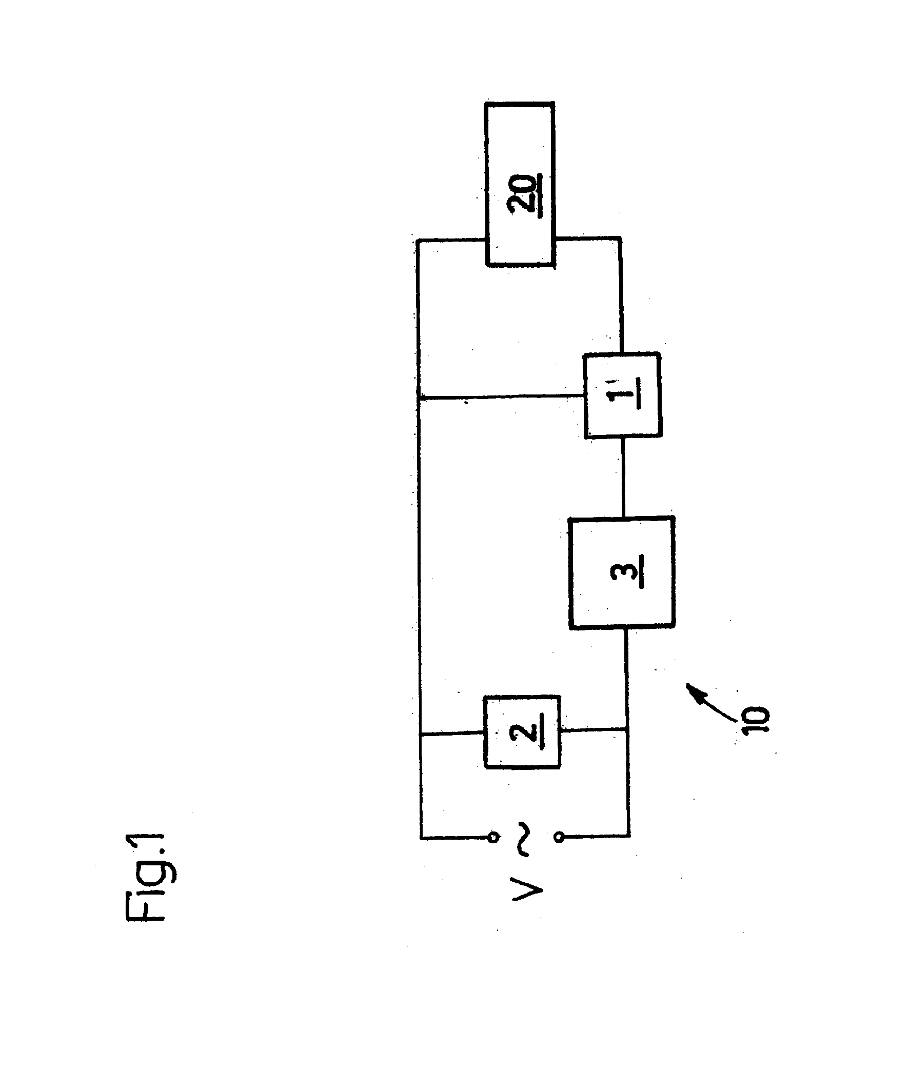 Starting device for discharge lamps