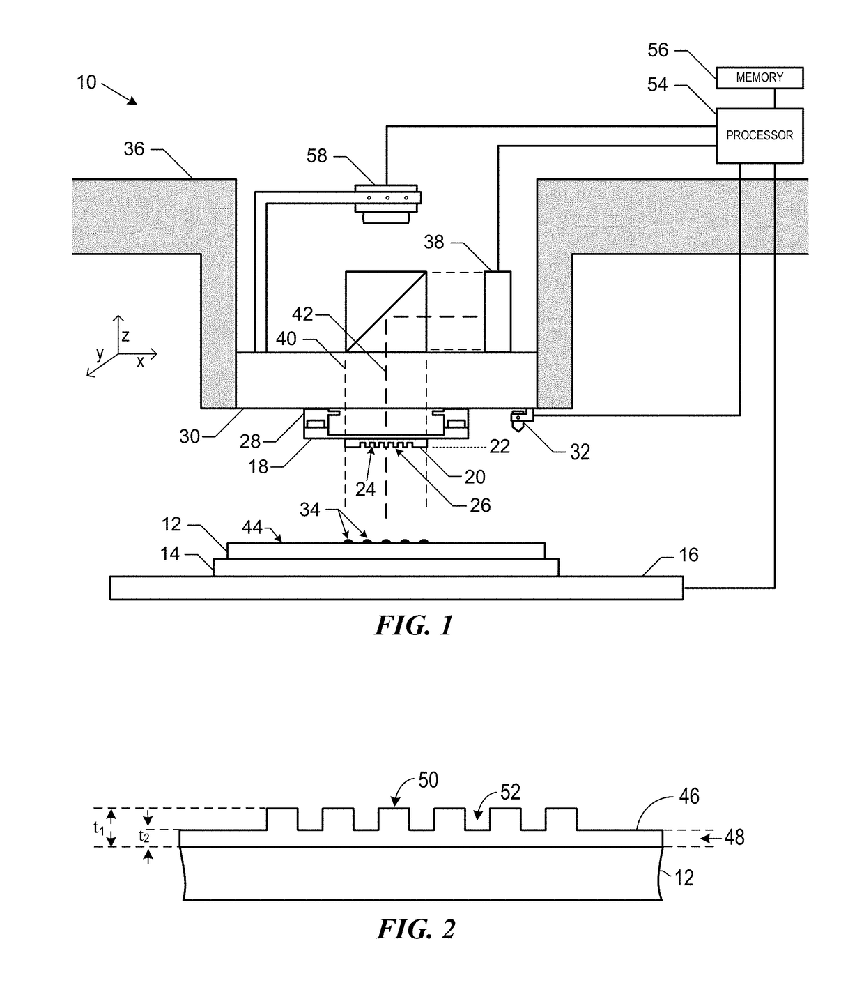 Method for forming planarized etch mask structures over existing topography