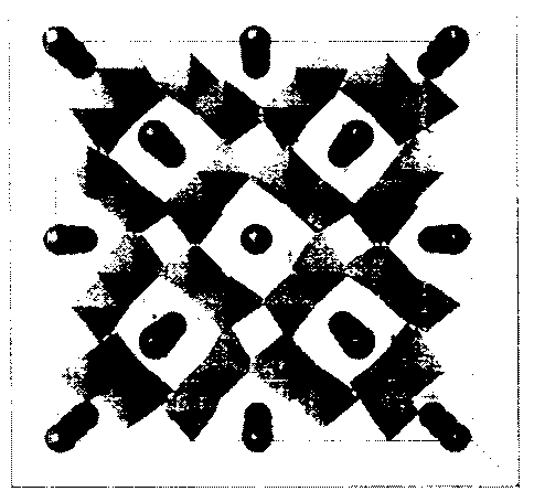 Preparing method for ankangite-type non-commensurability modulation structure material