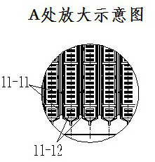 Atmospheric combustion low-nitrogen wall-hanging stove