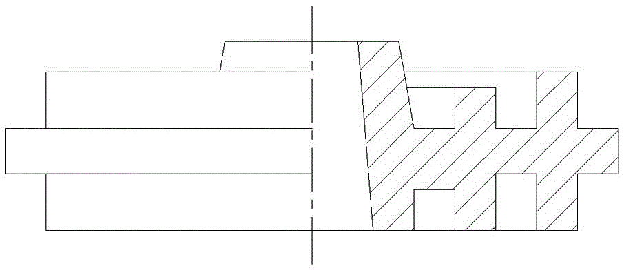 Bi-directional anti-seepage lead bush