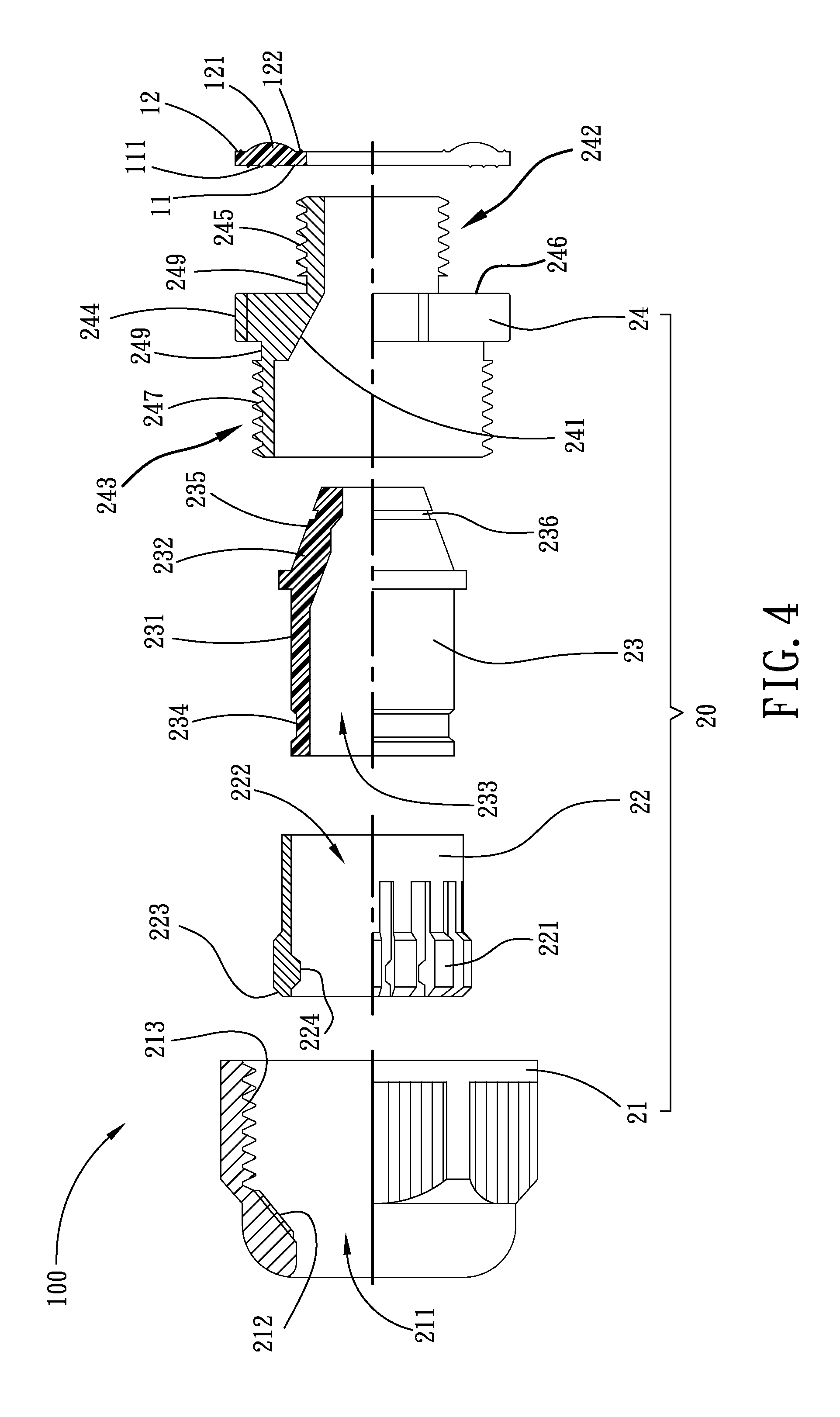 Cable gland and gasket ring assembly