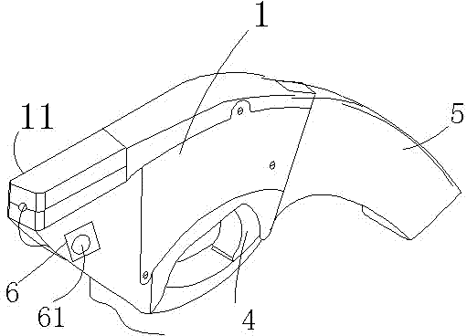 Bovine left abomasal displacement operative reduction apparatus with reduction needle transmitting range setting function