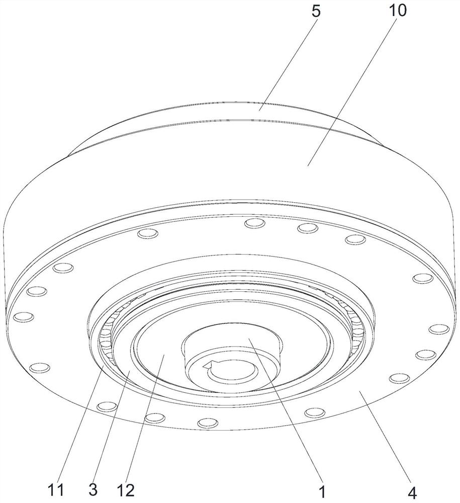 Self-locking planetary reducer