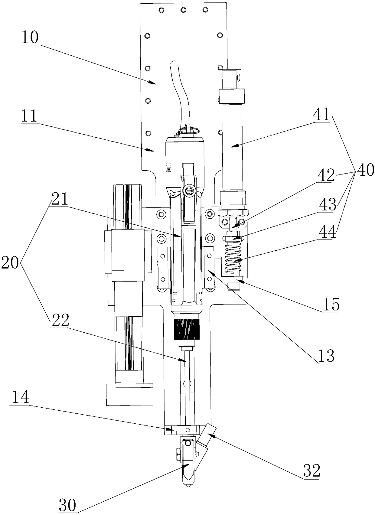 Screw driving device