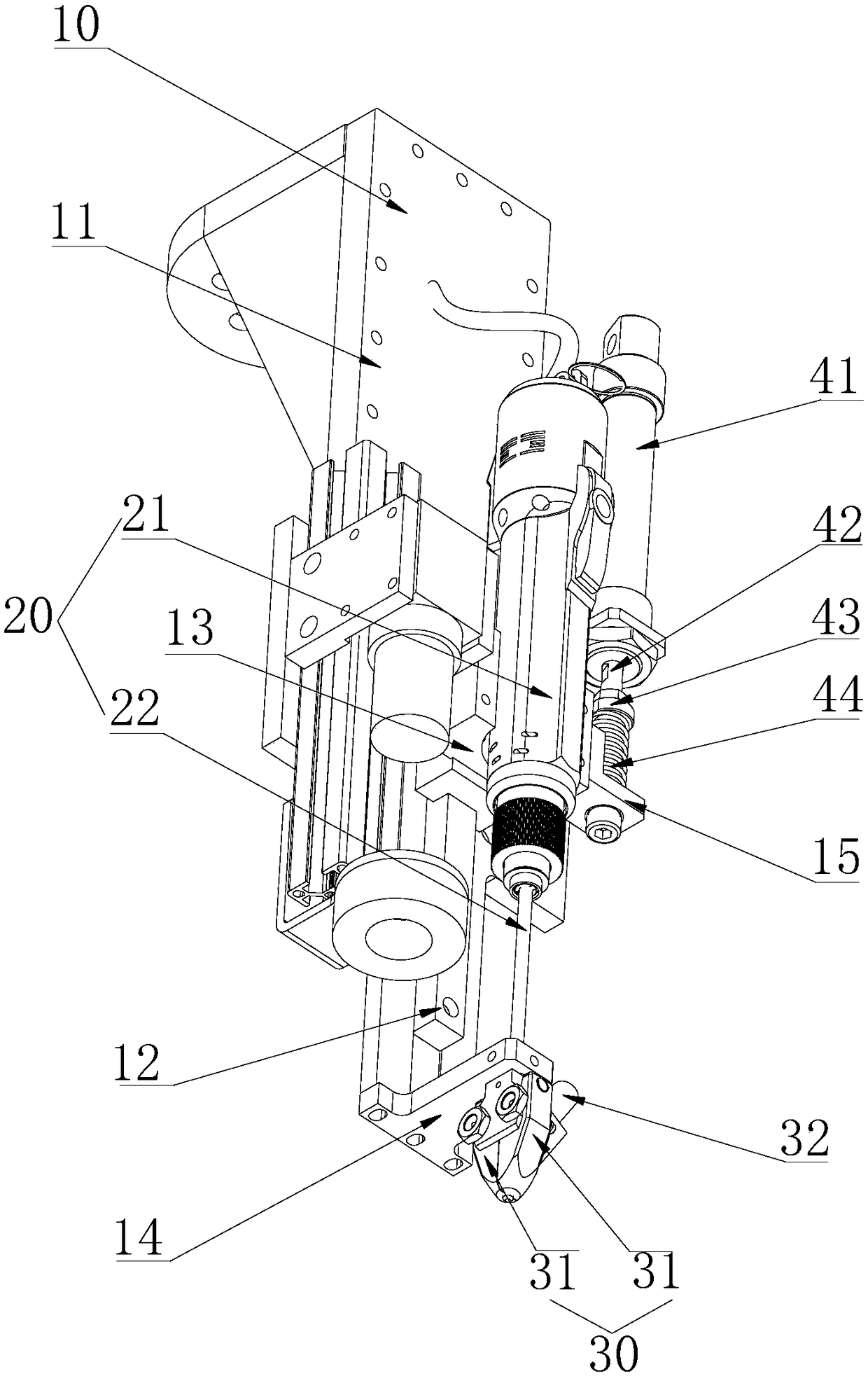 Screw driving device