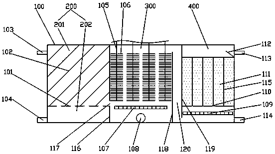 Aquatic creature treatment device for highly polluted water source