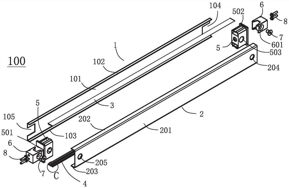 Combined air conditioner unit frame and its columns