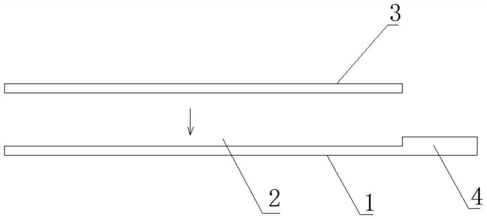 Preparation method of composite board assembly capable of ensuring smooth biting of roll and rolling method