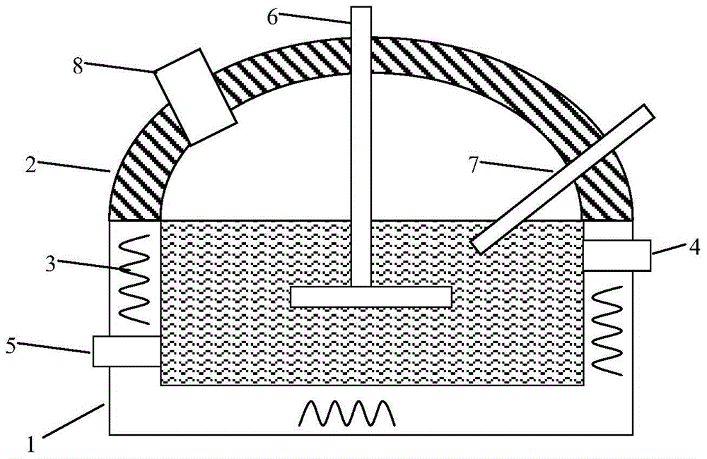 Method for treating anaerobic digestion solution for livestock breeding