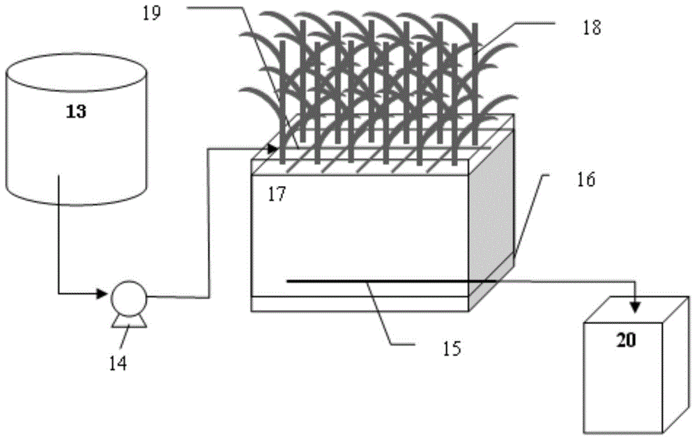 Method for treating anaerobic digestion solution for livestock breeding