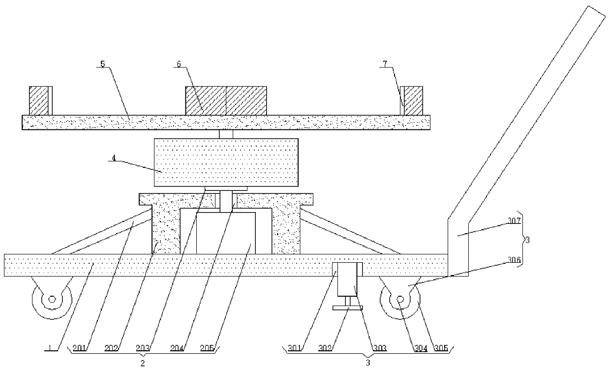 High-temperature-resistant rotary lifting paint spraying transport vehicle