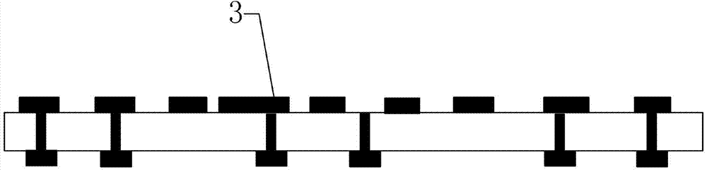 Integration method of lead-less ball pin surface mounting type high-density thick-film hybrid integrated circuit