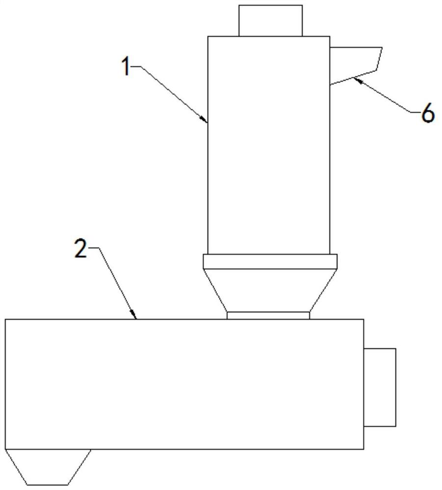 Method for drying slurry by using bipolar film evaporator