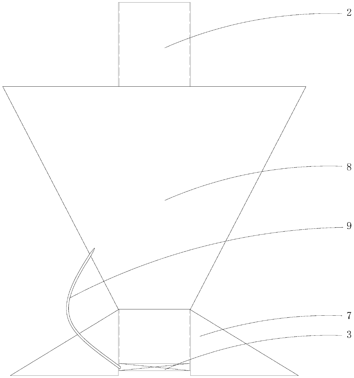 Snow particle settling velocity measuring device and method