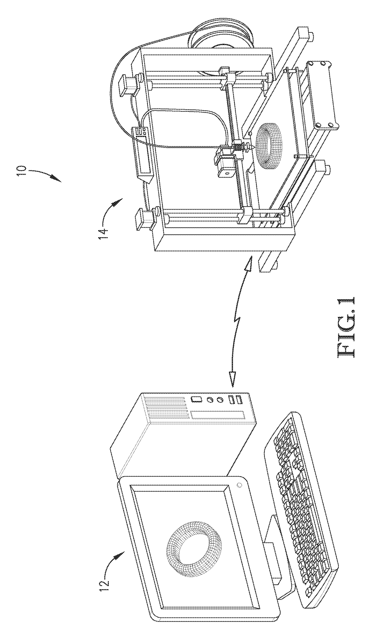 System, method, and computer program for creating geometry-compliant lattice structures