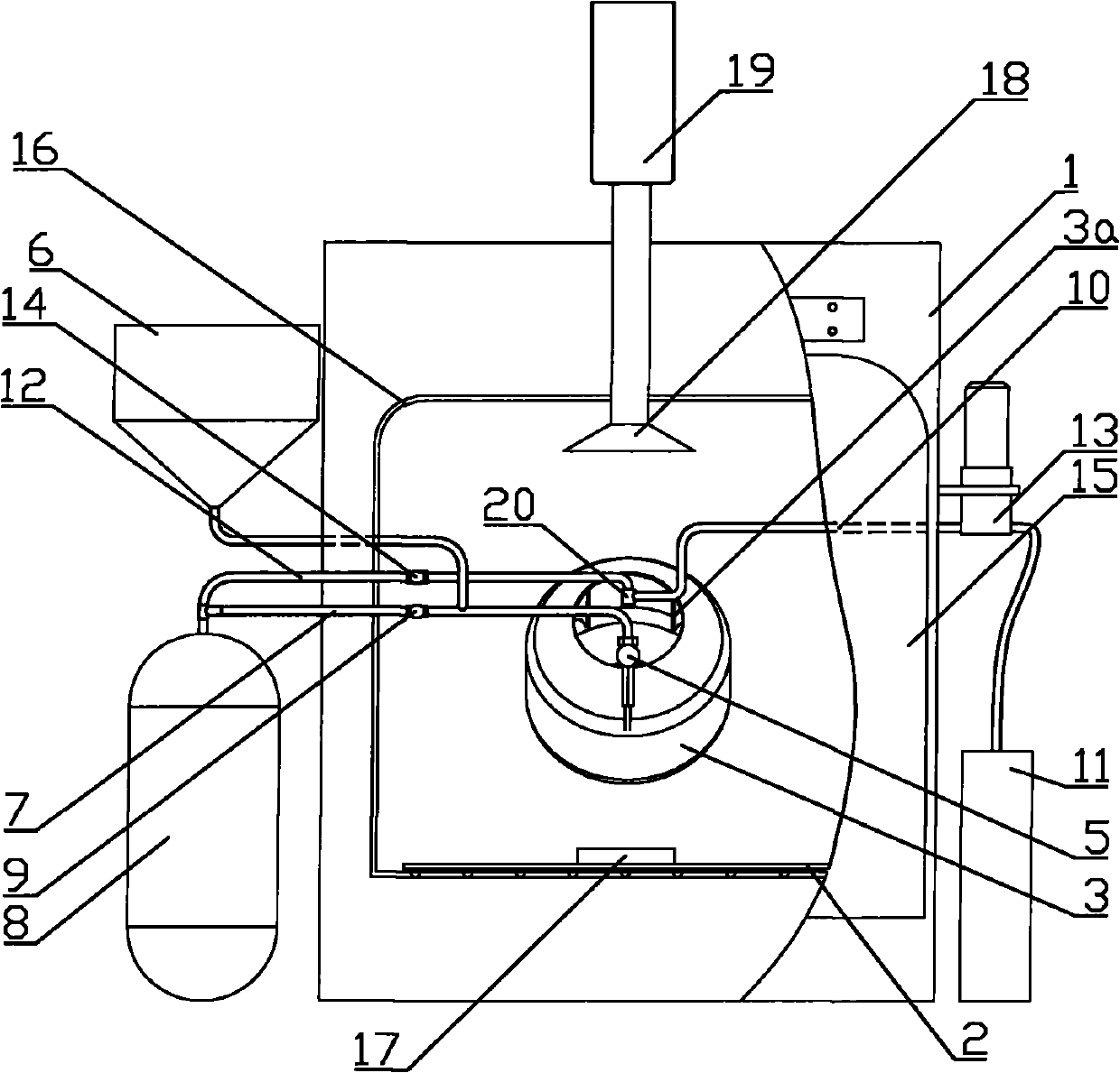 Dry-method coating machine