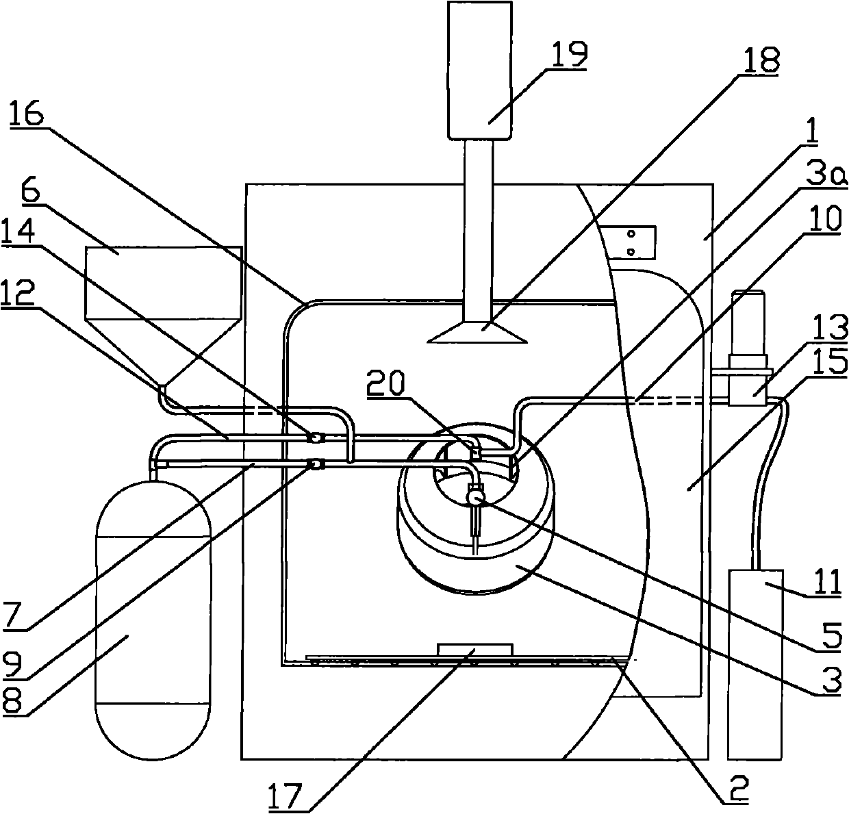 Dry-method coating machine