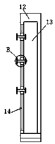 Panel welding and fixing device