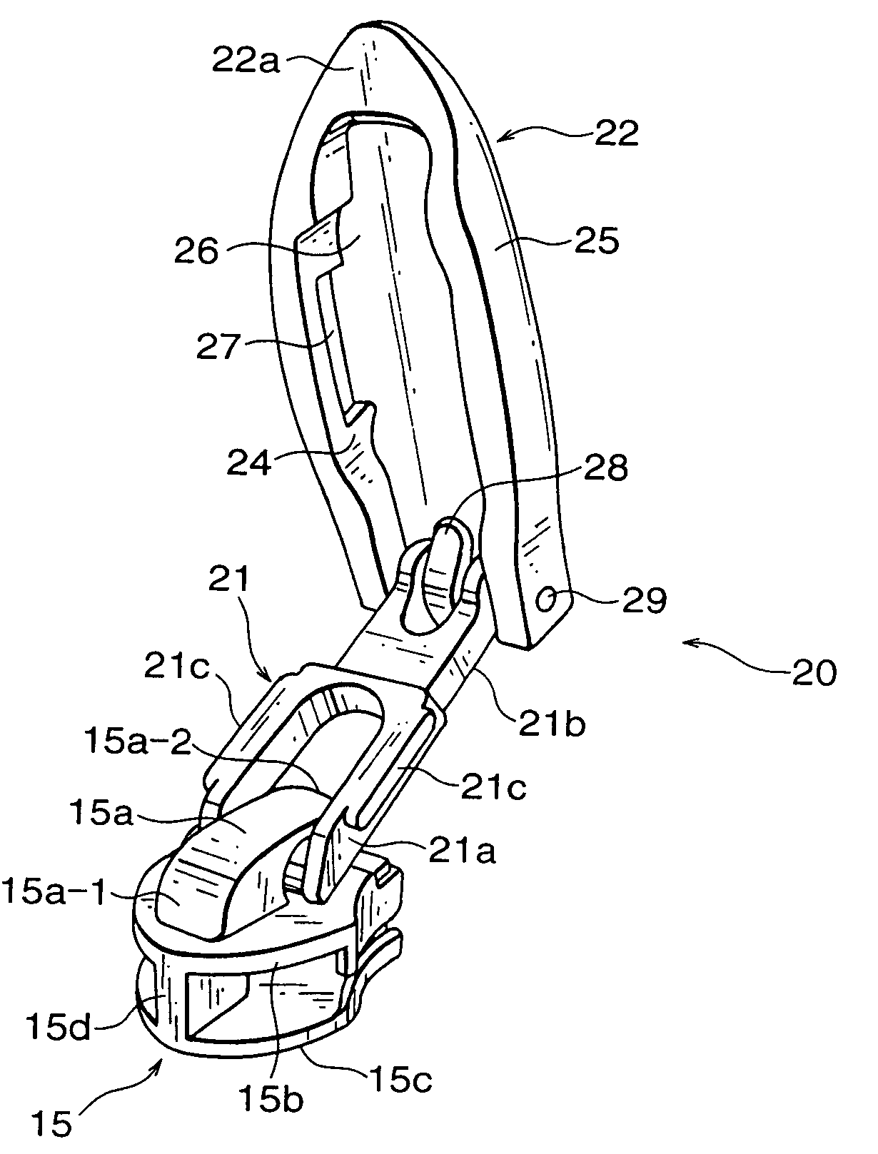 Zipper pull with cover member