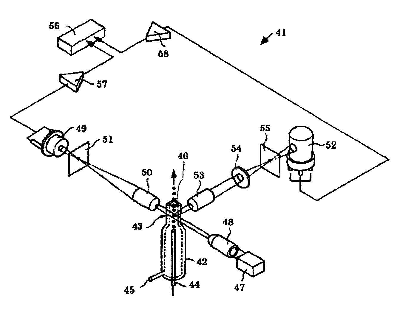 Sheath liquid for particle analyzer