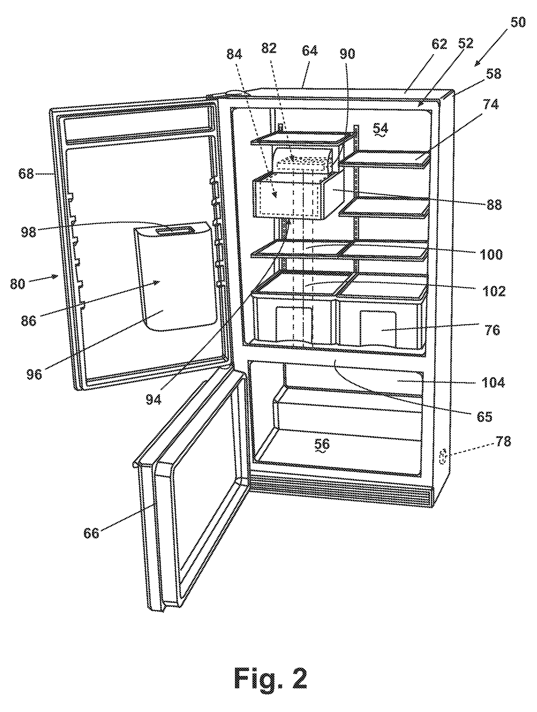 Ice making and dispensing system